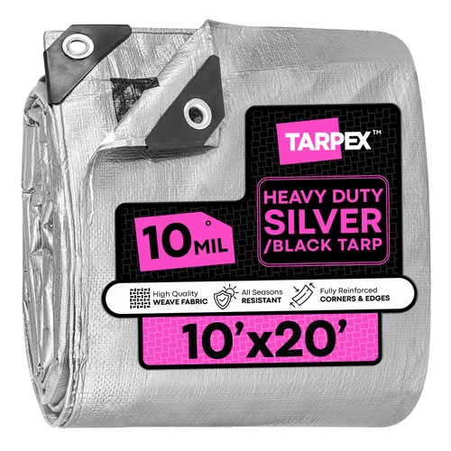 Tarpex mil silver - 10, black